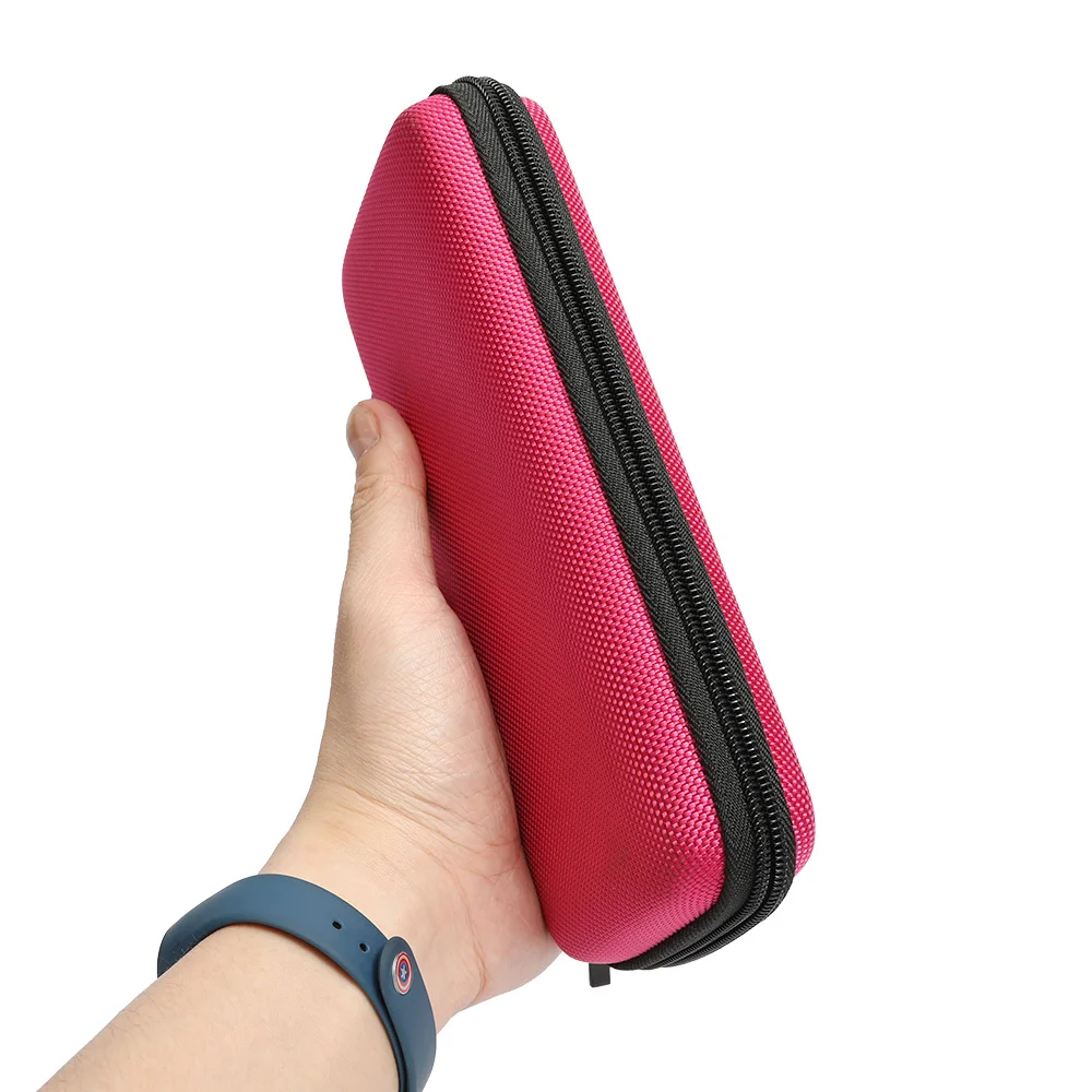 Custom Logo Portable Shockproof Travel Storage Bag EVA Carrying Pencil Pen Case Pouch For Office School