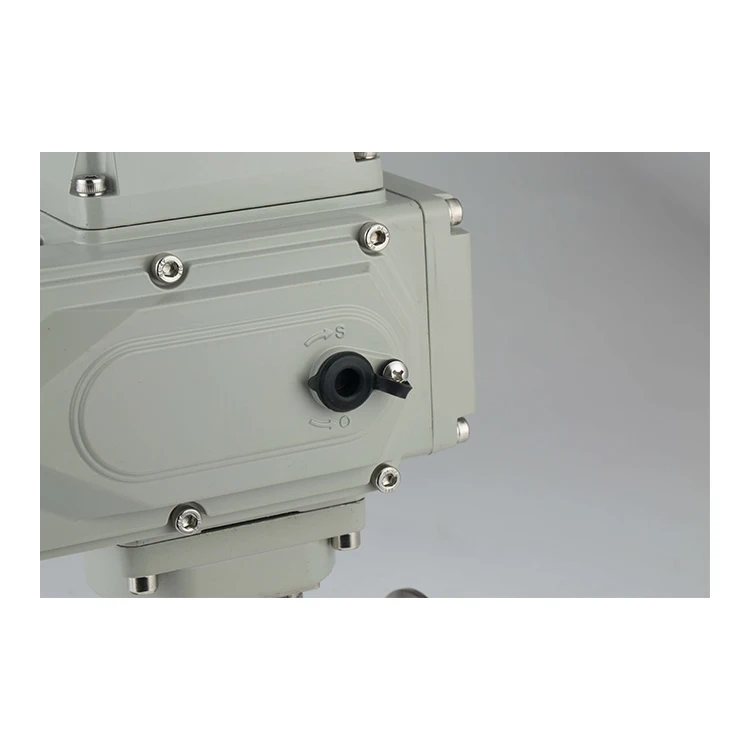 High Class Waterproof 2 Inch DN50 3 Inch DN80 Cast Iron Wafer Type Motor Control Actuator Electric Butterfly Valve