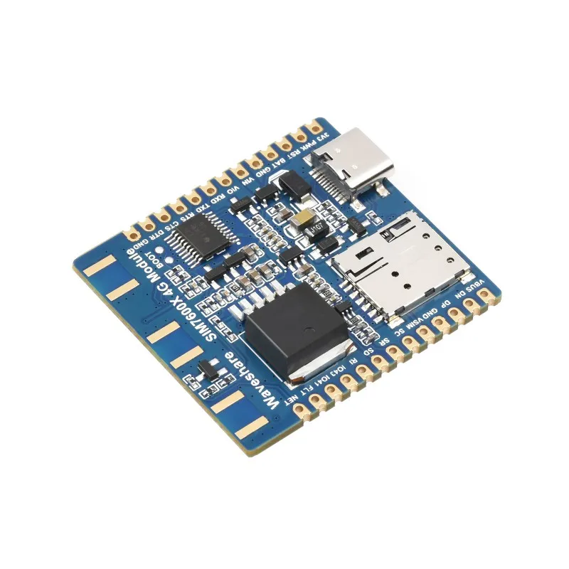 SIM7600X 4G Communication Module, Multi-band Support, Compatible with 4G/3G/2G, With GNSS Positioning raspberry pi 4