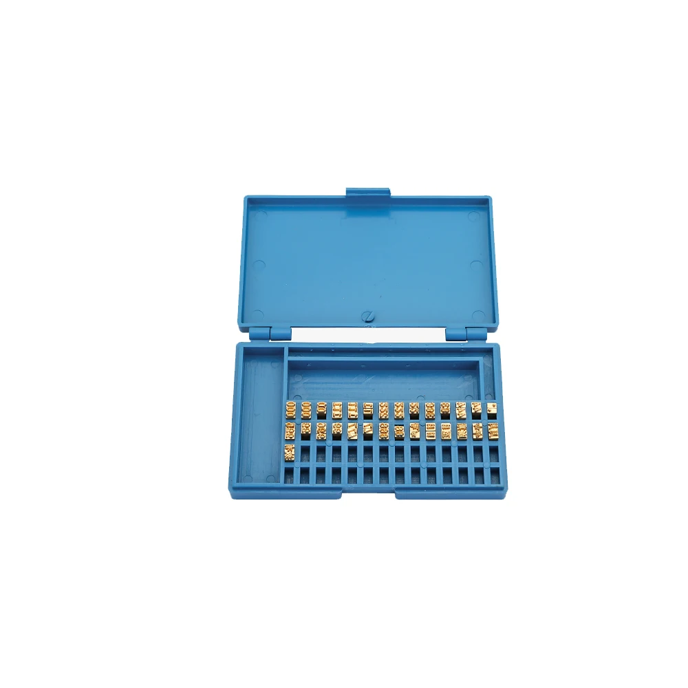 Good Quality Cooper Letters for Hot Foil Stamping & Solid Ink Roller MY-380 Coder Machine