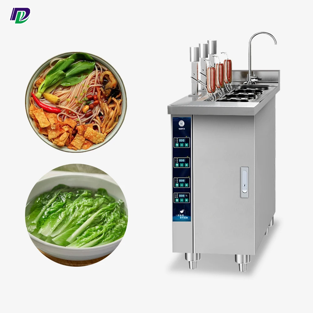 Automatic Multifunctional Cooking Equipment Stainless Steel Stewed Noodles Bucket Cooking Noodle Stove Soup Cooking Pot