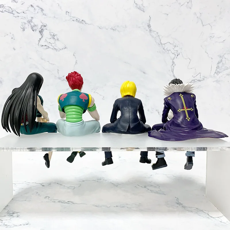 Anime Hisoka Chrollo Kurapika Pressed Instant Noodles Sitting Model Ornament Hunter x Hunter Anime Action Figures