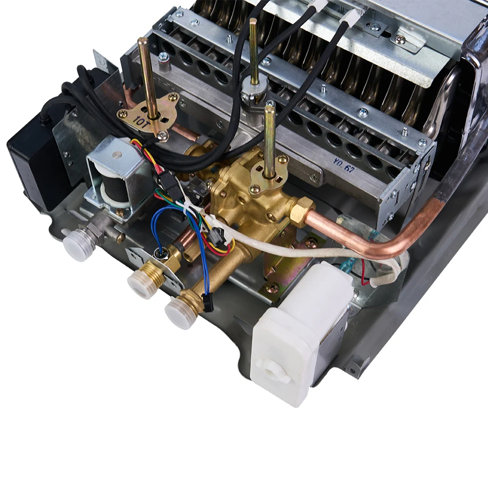 13 Rows Burner Efficient Combustion Instant Gas Water Heaters Free Spare Parts Pulse Automatic Ignition 20L Gas Water Heater