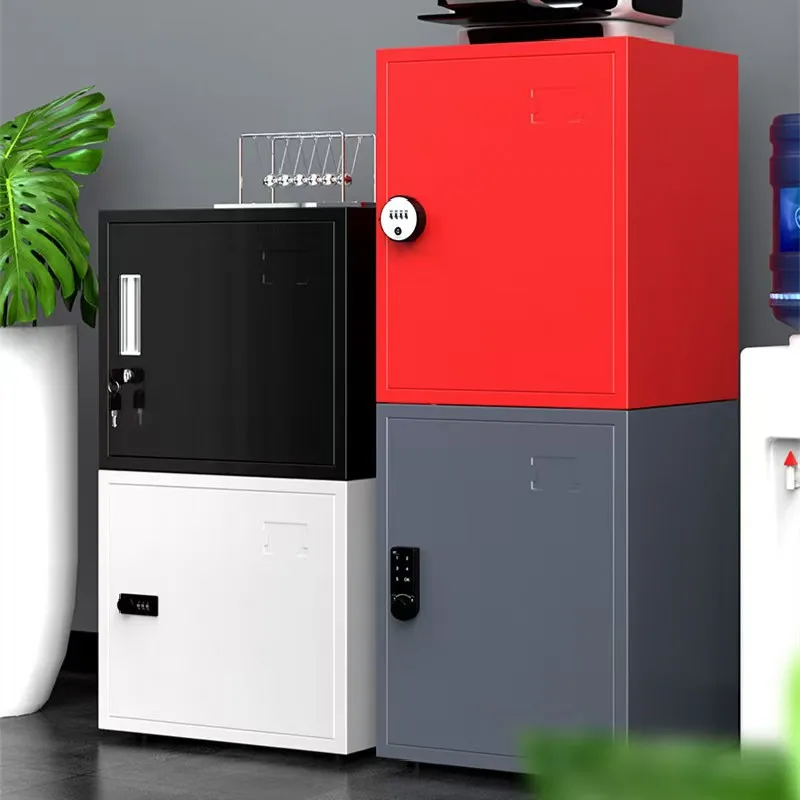 New Design Steel Storage Organizer Colorful Storage Filing Cabinet with Smart Lock Under Desk File Cabinets