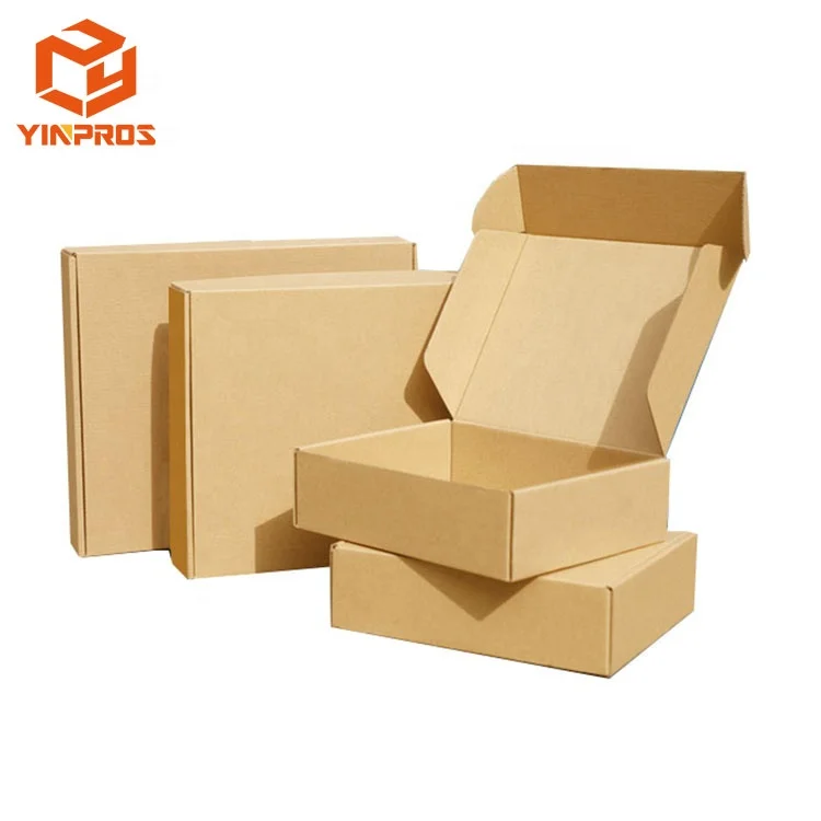 good quality strong bearing mini corrugated cardboard carton packaging box for fruit shoes garments clothes