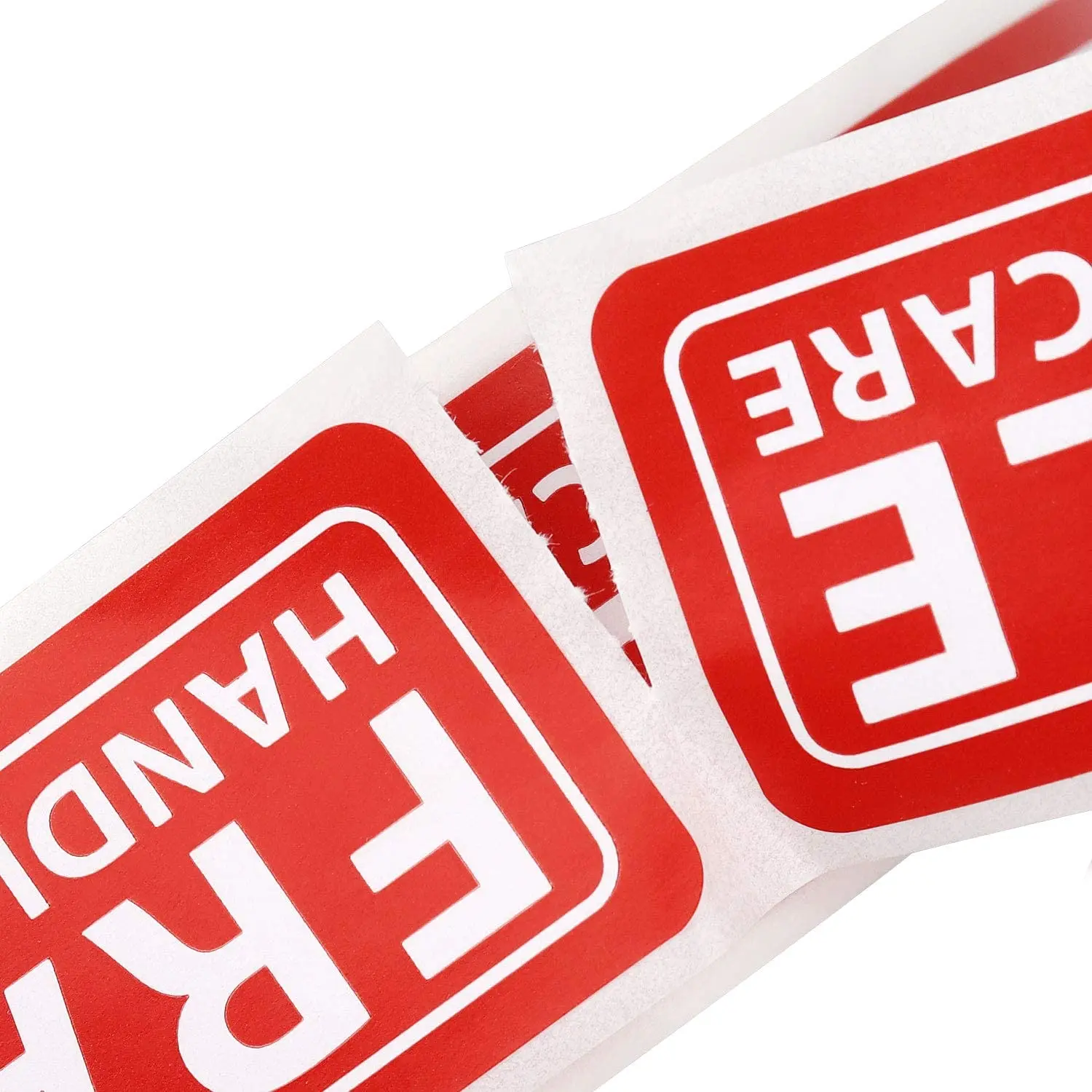 1000 Labels Fragile Sticker Red Warning Label Fragile Shipping Label With Strong Adhesive Sticker For Packing