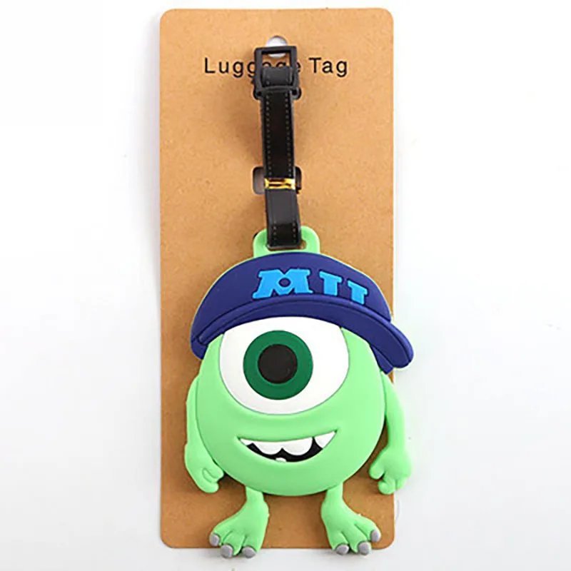 T1300 Japanese anime cartoon cute Mickey boarding luggage tag recognition small hang decoration