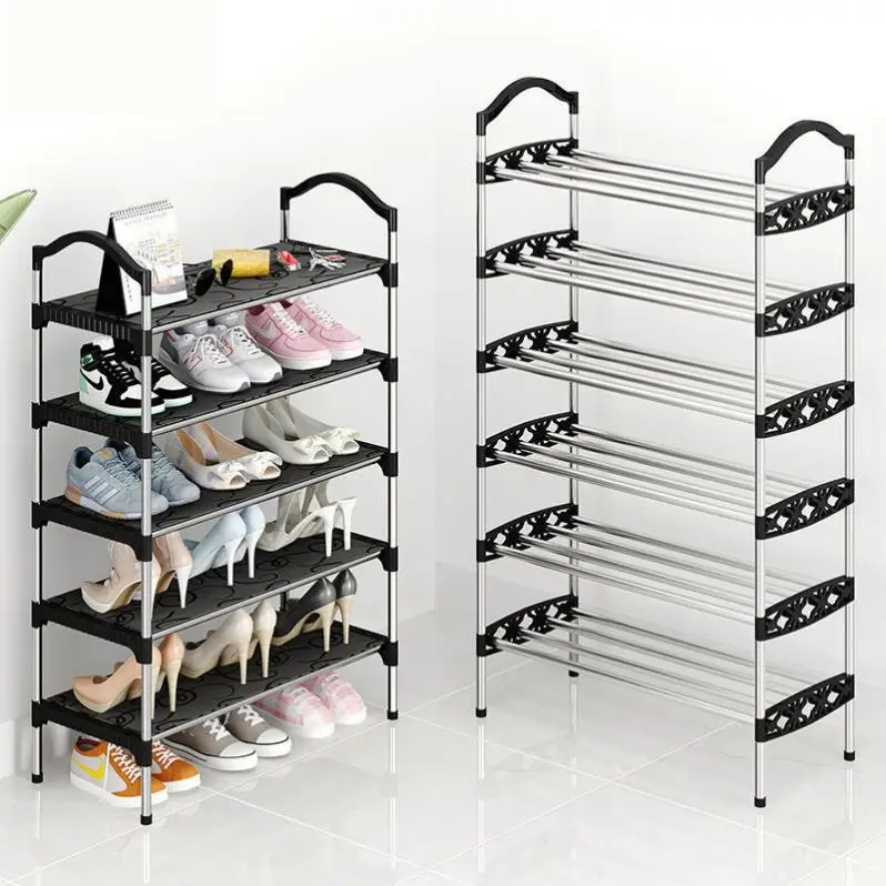 Hot Selling Portable Multi Tier Shoe Rack Folding Modern Holder Shelf Stand Foldable   Storage Organizer Wooden Shoe Rack