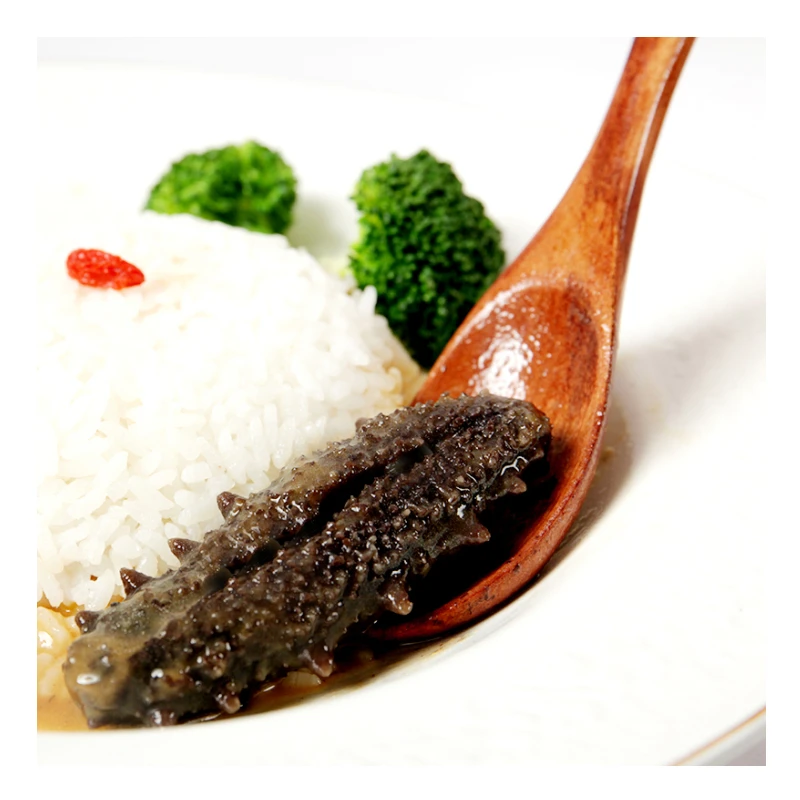 Canned Sea Cucumber Seafood Dishes Frozen Seafood Mix Mushroom Can with Rice Mate