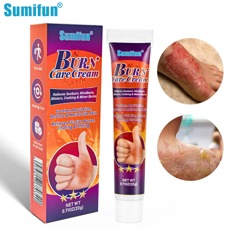 20g Wholesale Quickly Absorbed Relieve pain and burning sensation No Irritating smell SUMIFUN Burn Care Cream