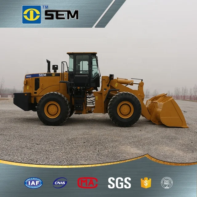 
Strong Powerful SEM 660D Wheel Loader SEM660D Payloader for Sale 