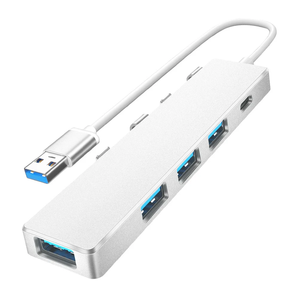 USB 3.0 2.0 HUB 4 Port Multi Splitter Adapter Type C USB 3.0 2.0 Portable TF Dock For Macbook Pro PC Computer Accessories