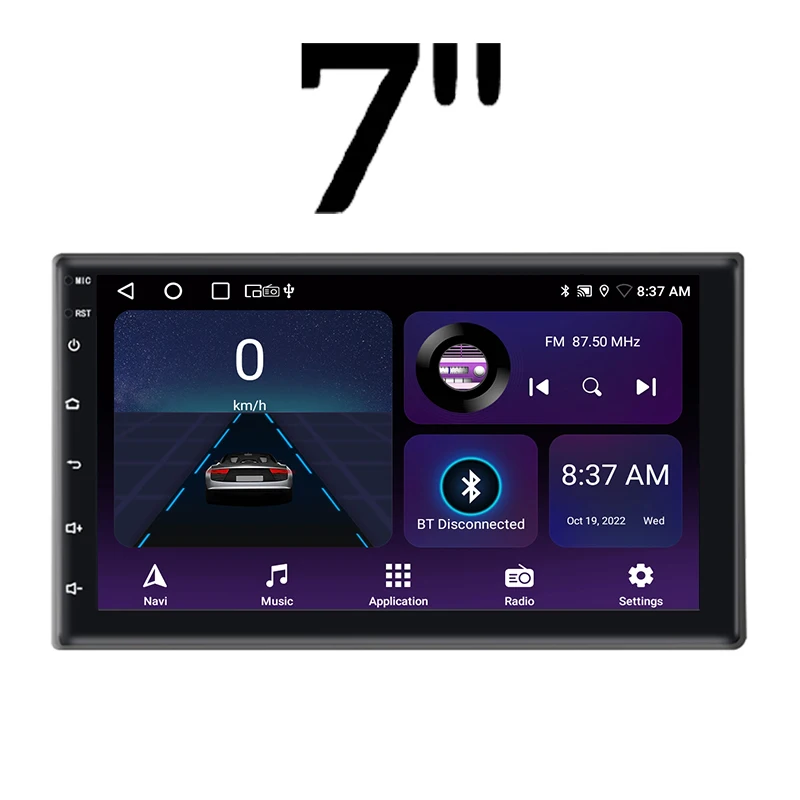 Оптовая продажа, 7-дюймовый автомобильный радиоприемник android с gps для dfsk/ peugeot bipper/vw tiguan 2009