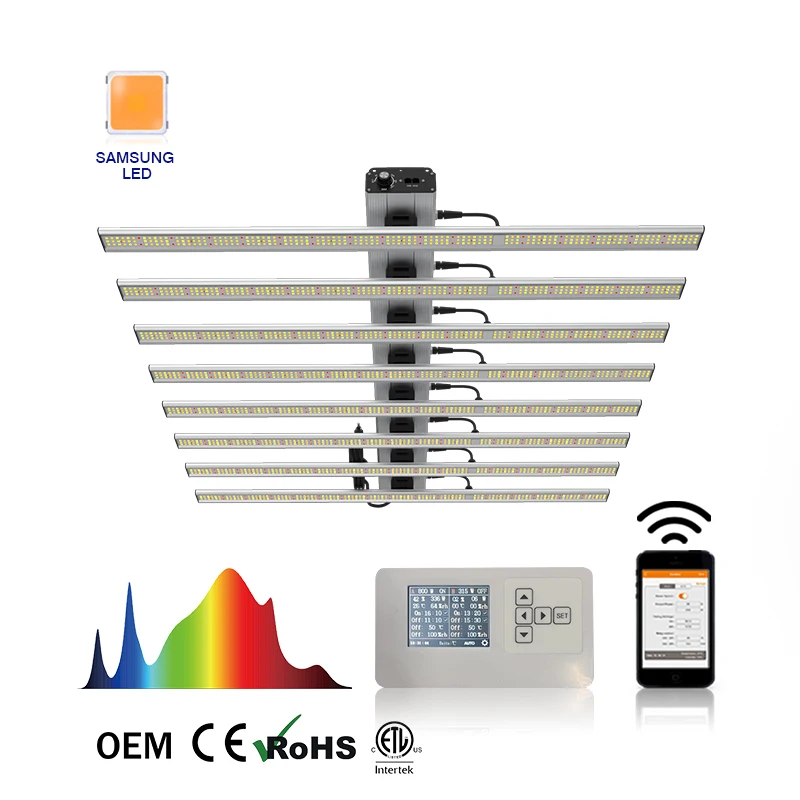 Внутренняя Светодиодная лампа полного спектра lm301b lm301h UV IR для выращивания растений 1000 Вт гидропонная