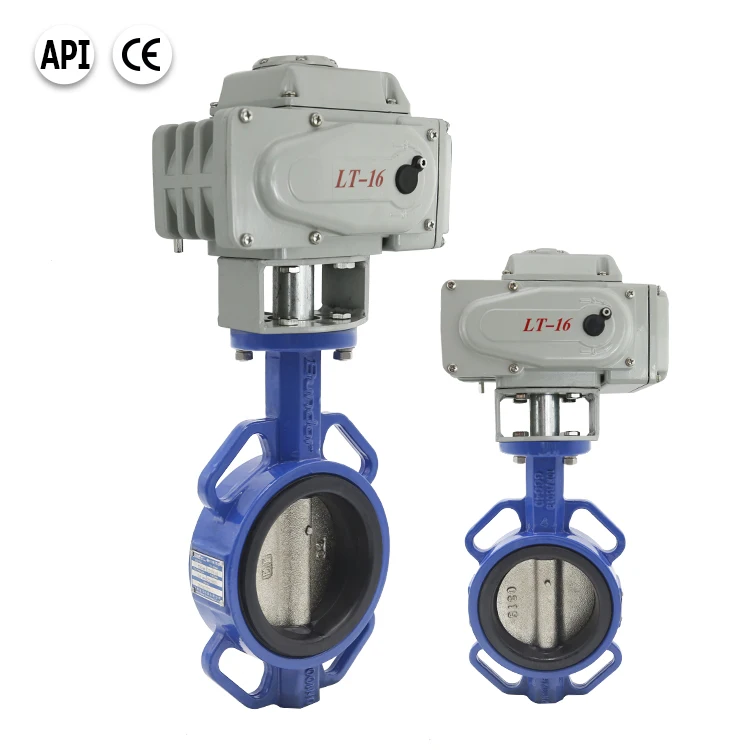 Bundor 4 дюйма Электрический поворотный дисковый стяжной затвор пригодны для использования в воде большого размера моторизованный клапан-бабочка