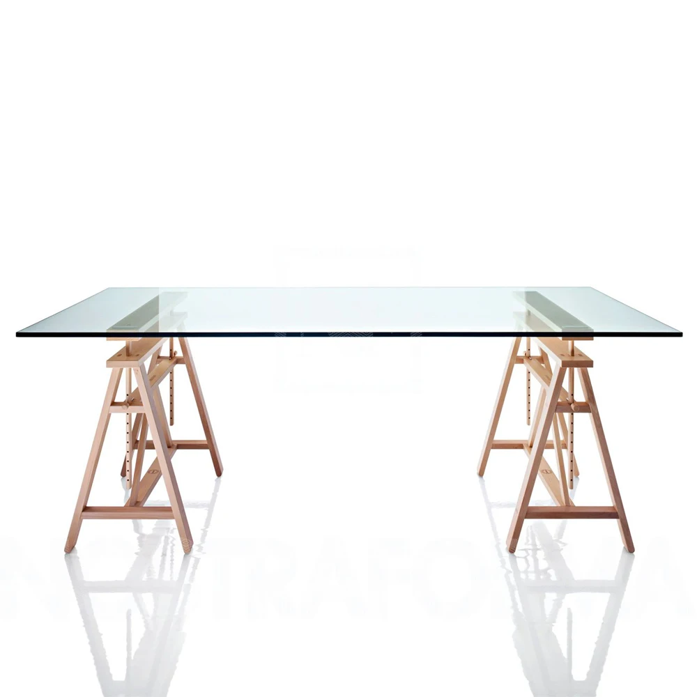 High quality tempered glass glass furniture Glass Table price