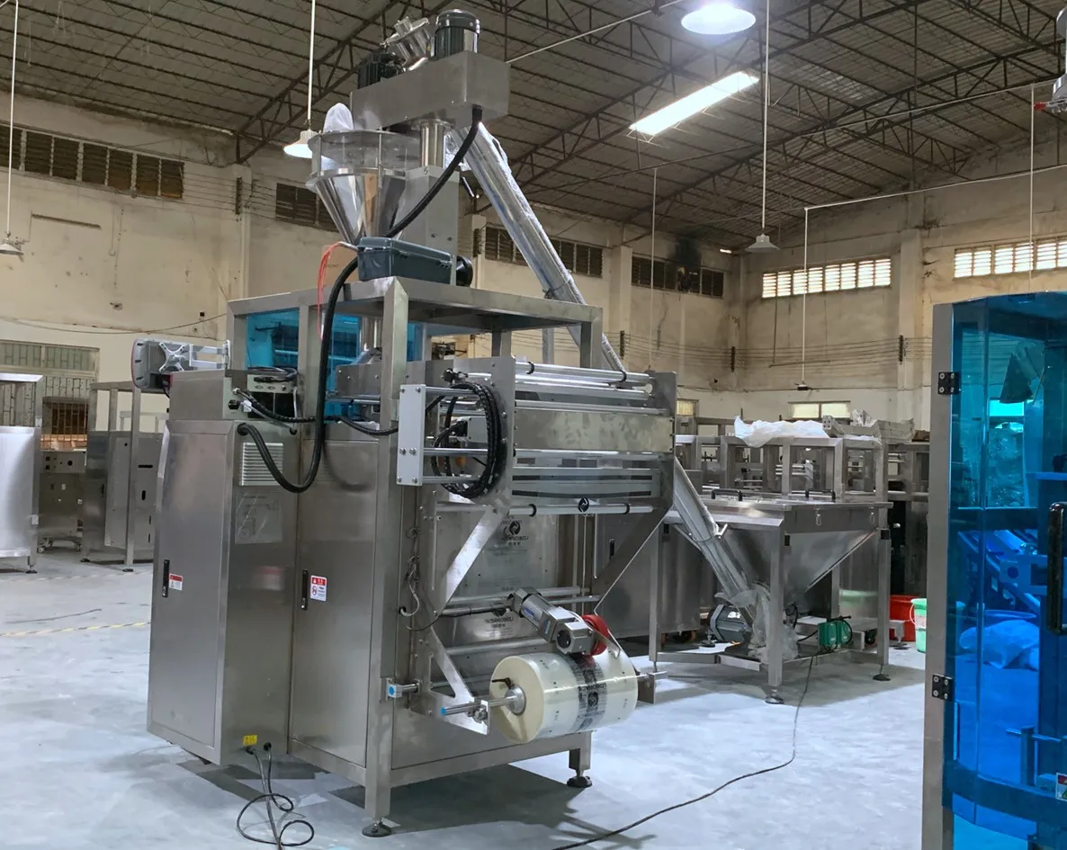 automatic cheap price small snack 1kg plastic bag coffee powder filling packing machine