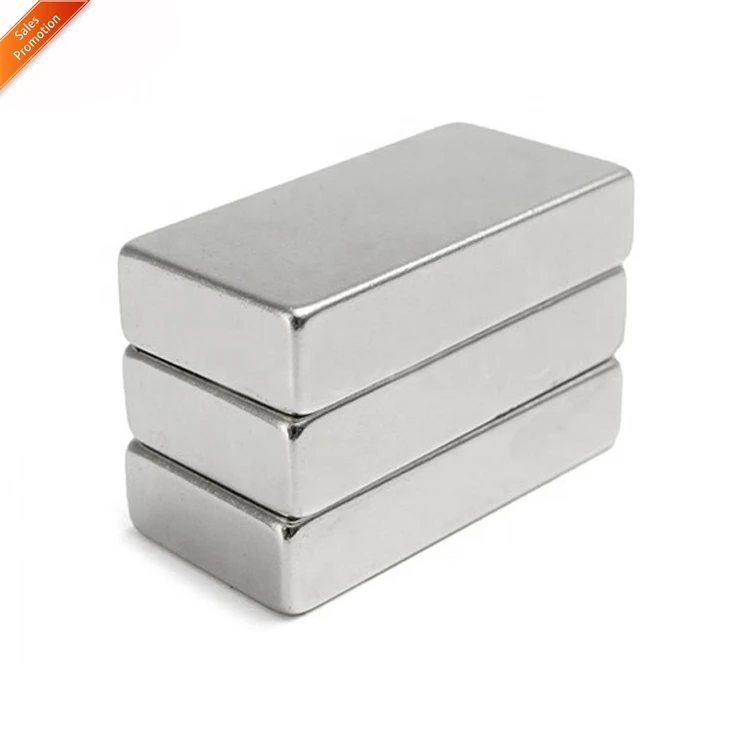 Square ndfeb magnet block shapes rectangular neodymium magnet