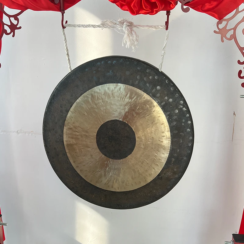 Bronze Alloy Chau Gong with Gong Mallet Gong for Sound Healing and Meditation Percussion Instruments
