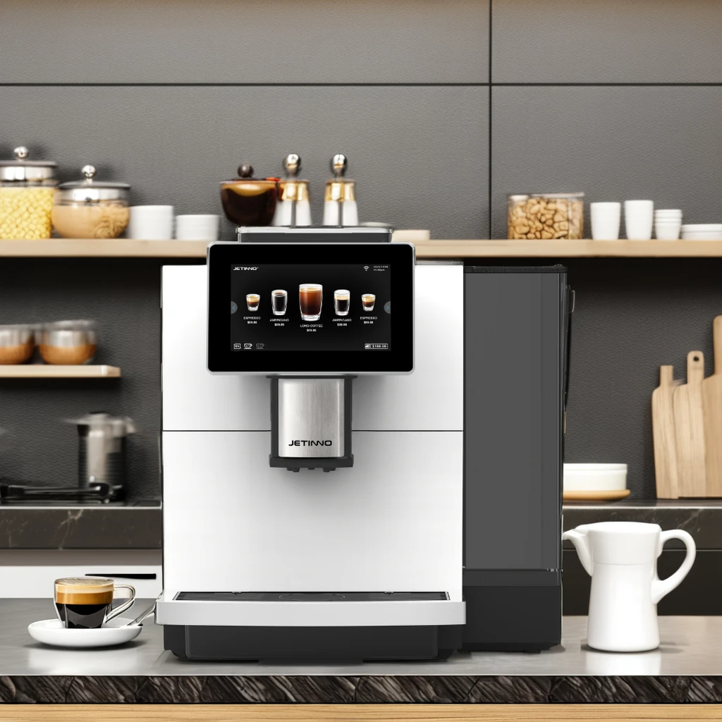 Jetinno JL08 Home Use Espresso Coffee Machine With Grinder Touch Screen Automatic Espresso Coffee Maker