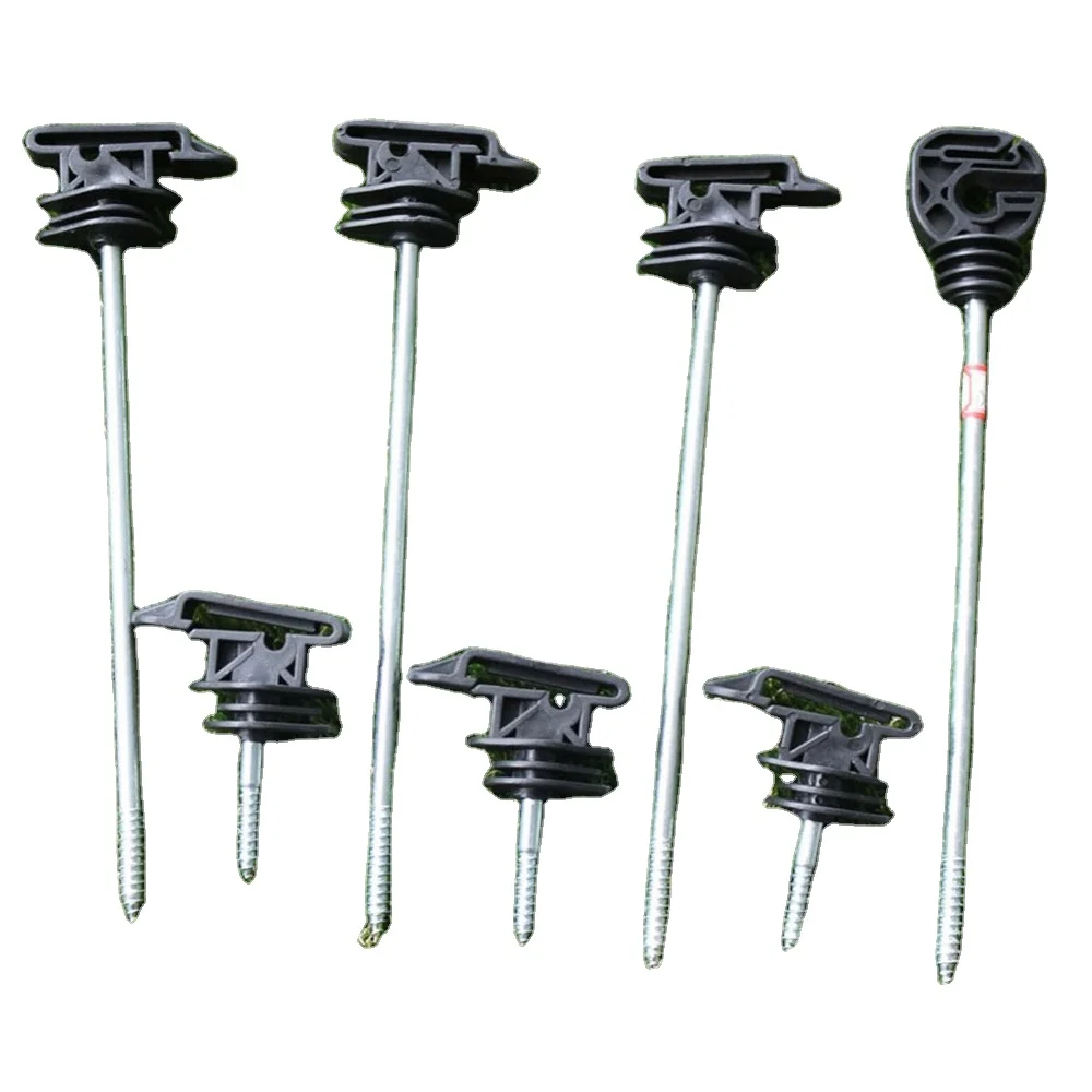 Security distance plastic insulators for electric fence