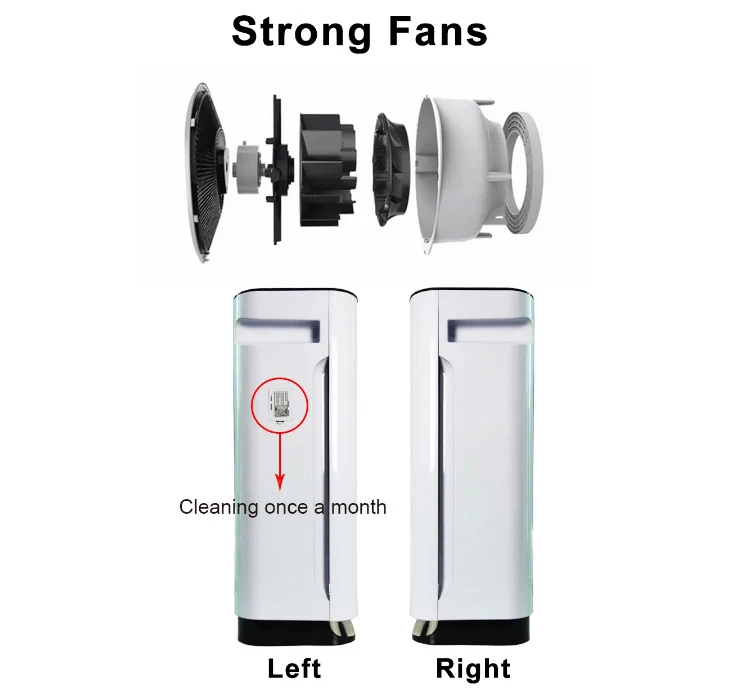 commercial hepa 13 filter personal portable humidifiers air purifier