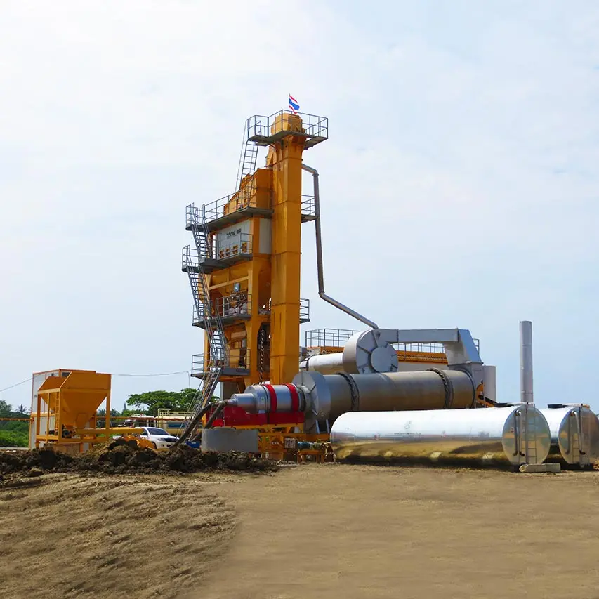 Asphalt Plant Supplier with Capacity 160T/H Tar Manufacturing Machines