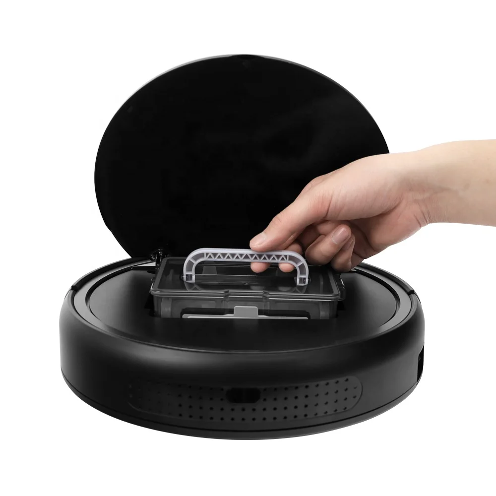 YLUSPP Y5S Automatic Rechargeable Vacuum Cleaner Robot Mop for Pet hair and Hard Floor Powerful Suction Ultra Thin