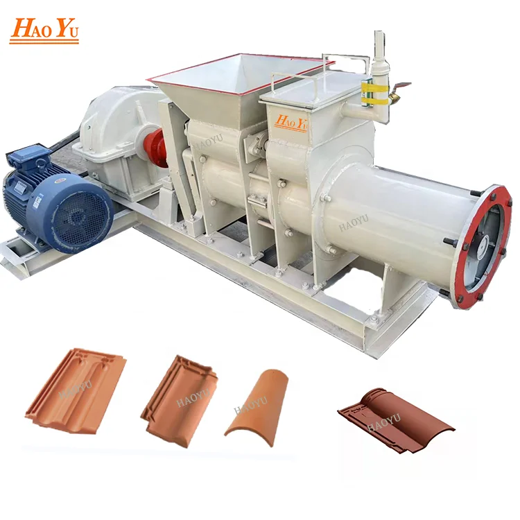 Automatic Cement Tile Press Clay Making Machine Roof Tile Press Small Business Clay Brick Making Machine