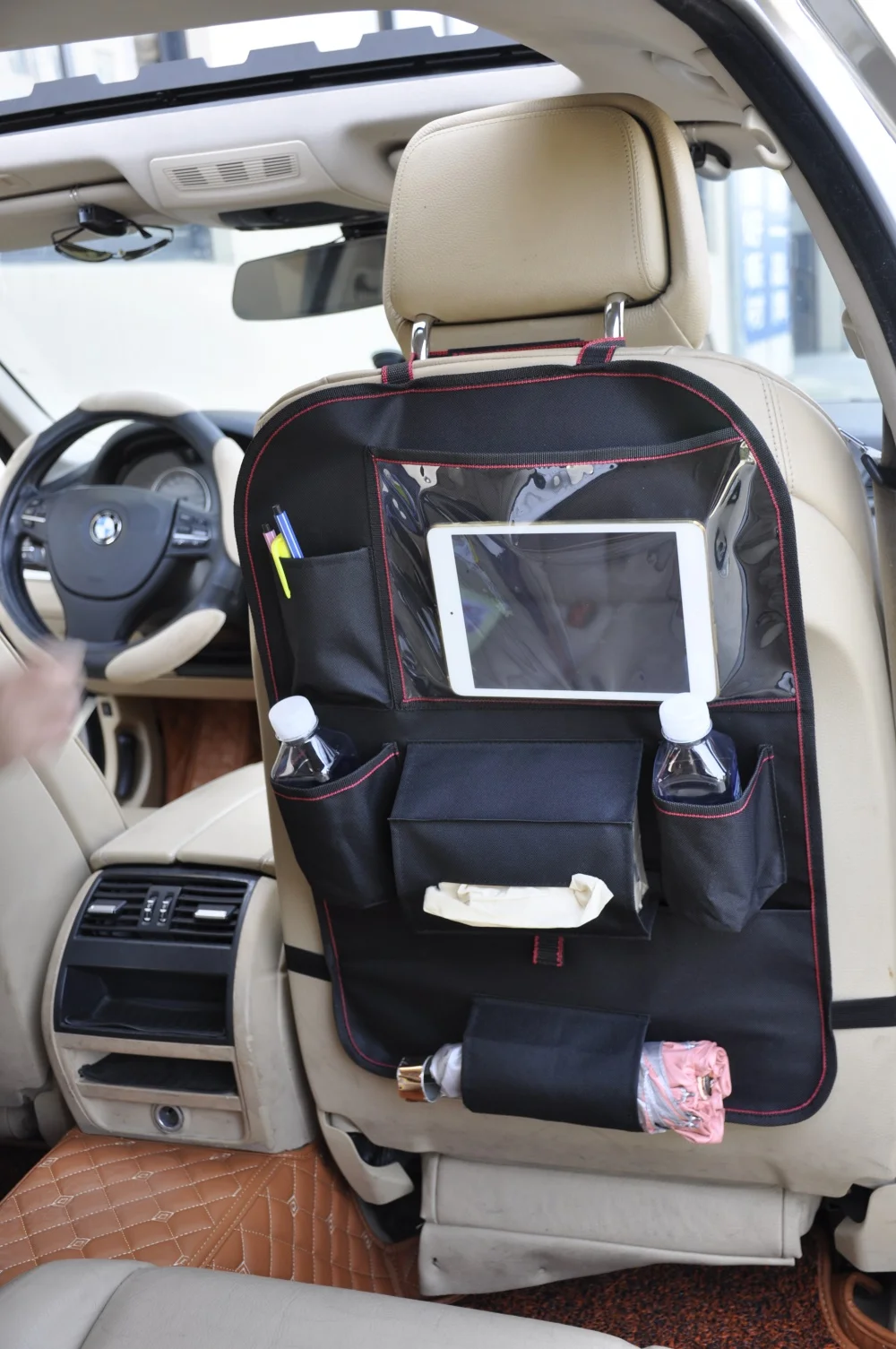 Car accessories back seat organizer backseat high quality car seat arm rest box organizer car backseat organizer