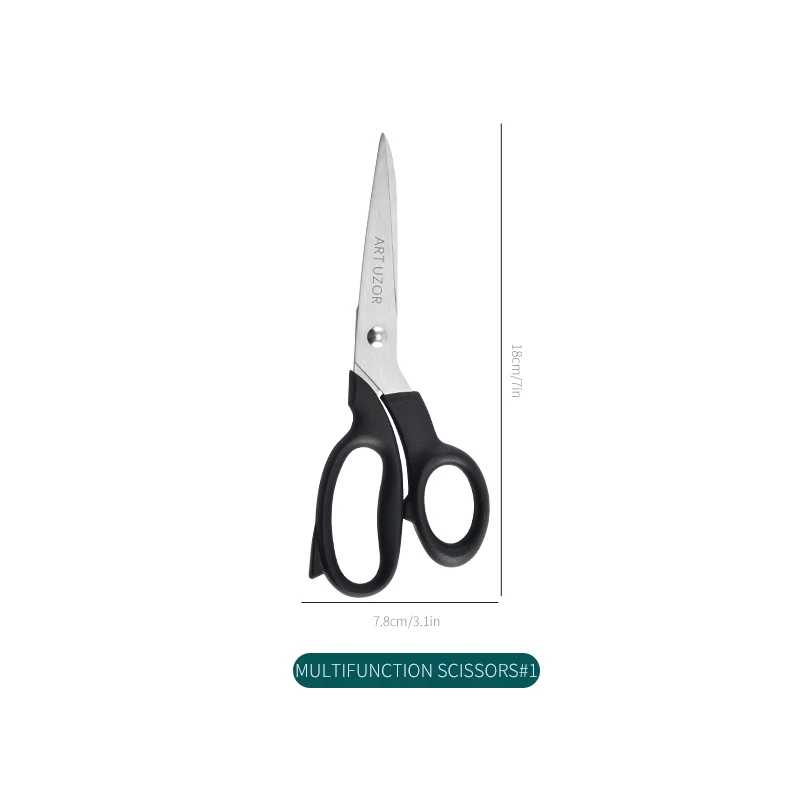 Best Professional Stainless Steel Office Scissors Stationery Scissors For Paper Cutting
