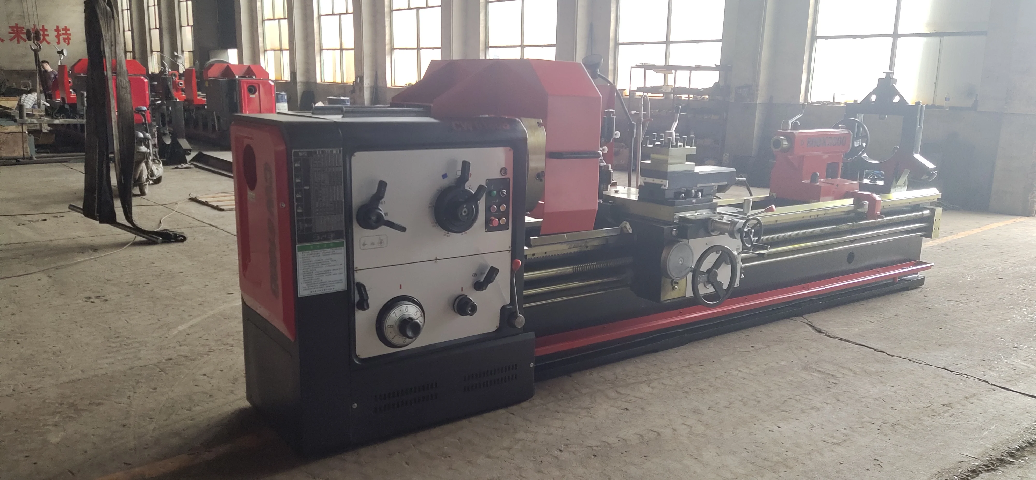 lathe machine cq6280b x 6000 6 meter lathe