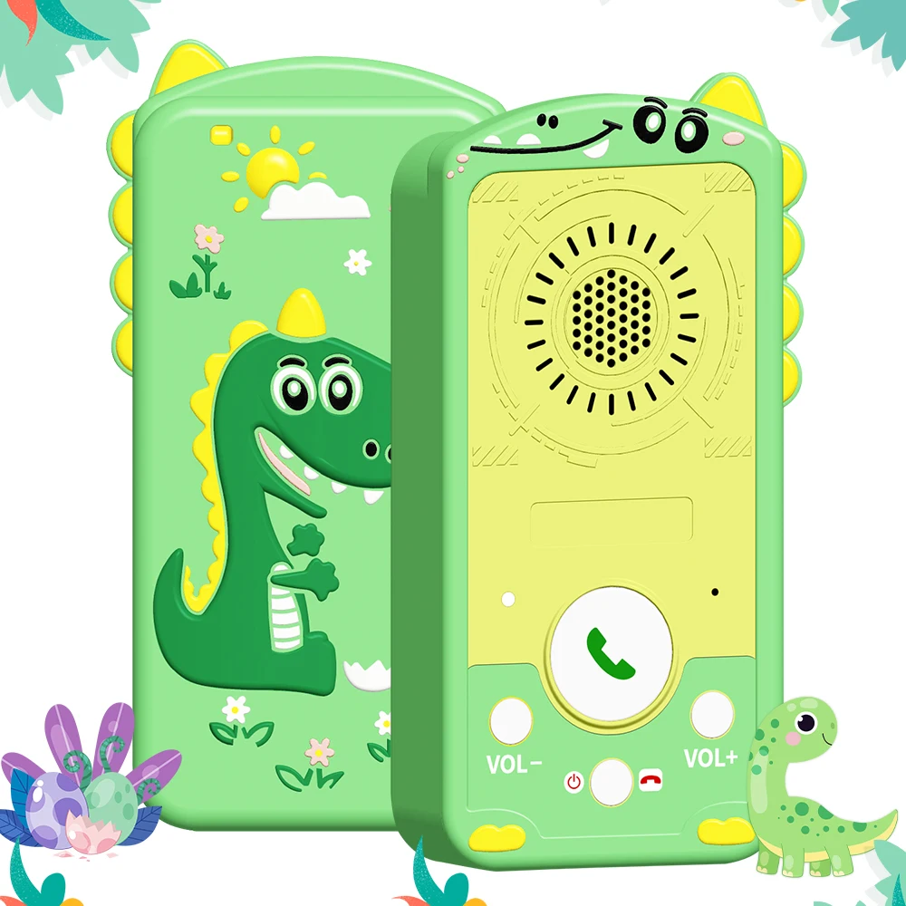 Easy-to-Use Walkie Talkie Instant Talk Walkie Talkie for Kids Cute Dinosaur Design No SIM Easy Use