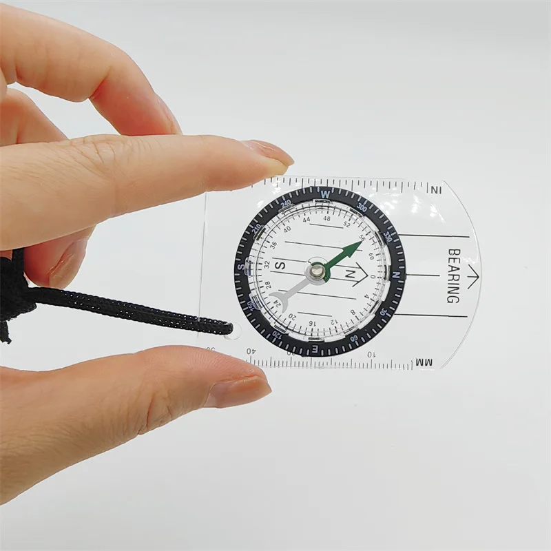 JK-ZNZ-007 Orienteering Compass Hiking Backpacking Camping Compass Map Reading Outdoor Waterproof Compass