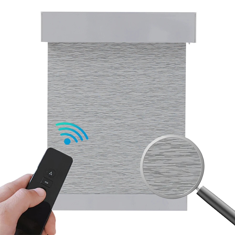 Motorized Automatic Roller Blinds Electric Remote Control Indoor Roller Blinds Roller Blinds Machine