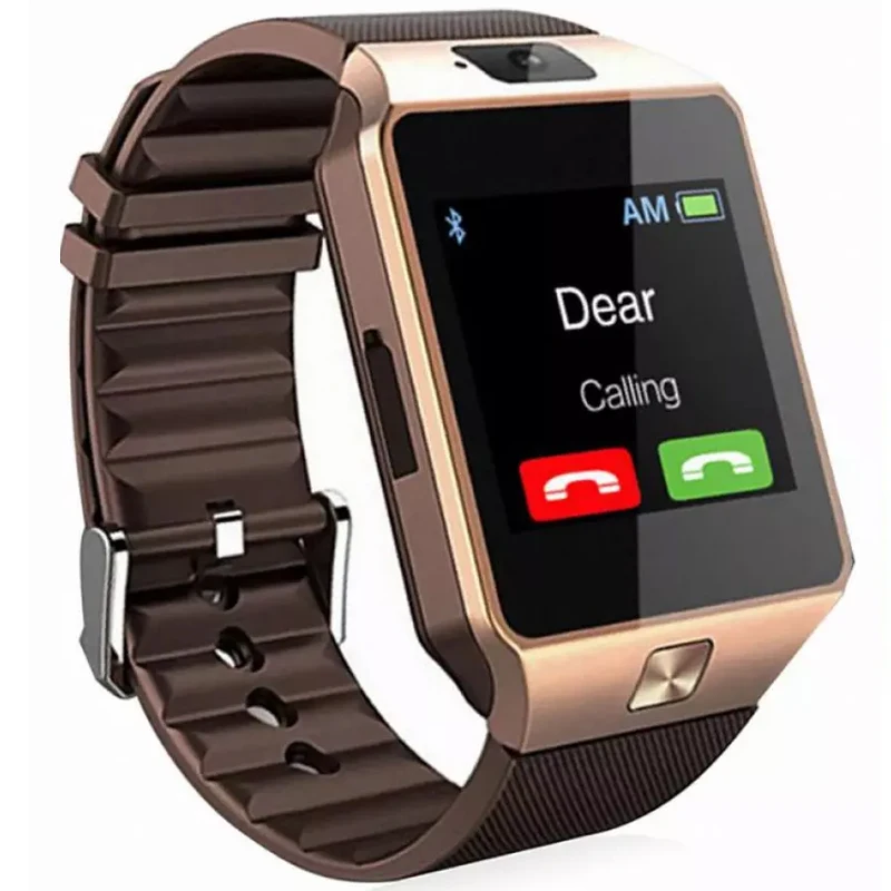 DZ09 Mobile Relogio Reloj Intelligent Smartwatch Rohs Android Smart Watch for Samsung with Sim Card Slot Support Smart Phone