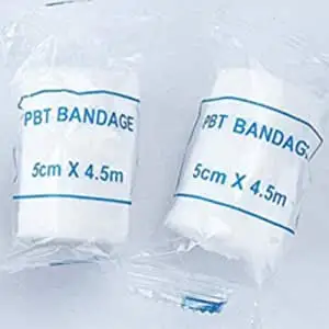 china manufacturer breathable pbt bandage for wound care