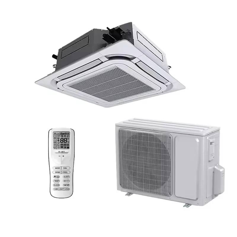 Охладитель водяного типа Hvac Кассетный вентиляторный блок системы монтируется Ac для кассетного настенный 30000 BTU 4 Way Кондиционер