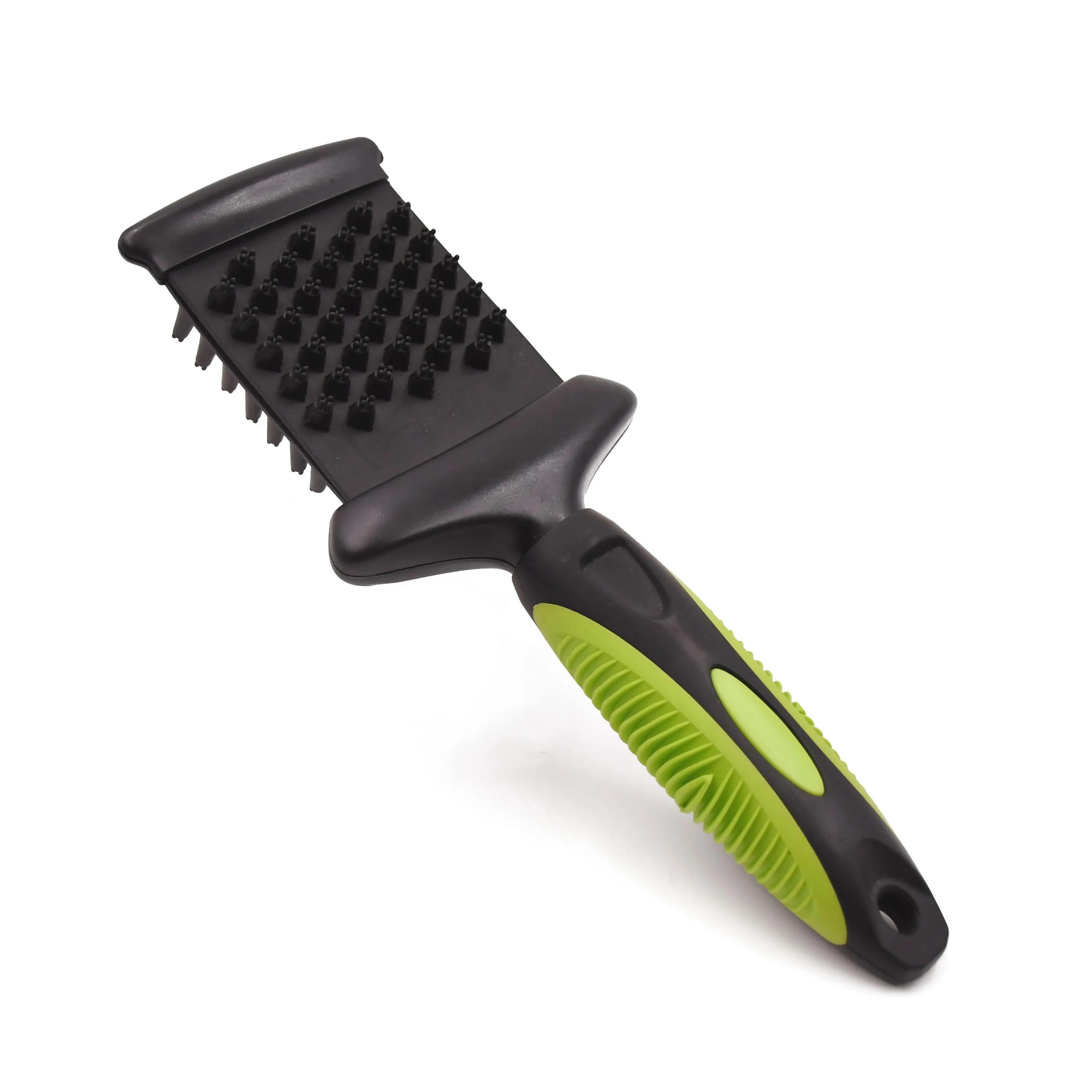 Dual Flexible Head Rubber Pet Hair Grooming Dog Cat MassageDog And Cat Brush