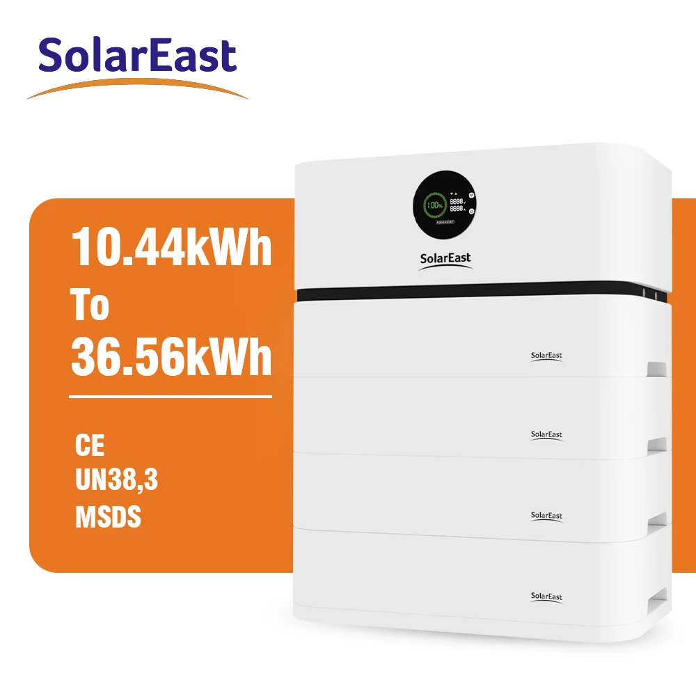 Solar High Voltage Lifepo4 Lithium ion 30kW 48V 100Ah 200Ah Power Station Pack Stackable Home Energy Storage System Battery