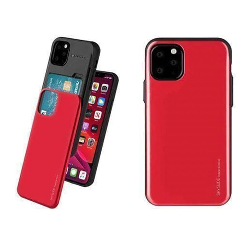 Mercury Korea Brand Goospery SkySlide Bumper Armor Case For Iphone 13 pro max Original Goospery Wallet Case