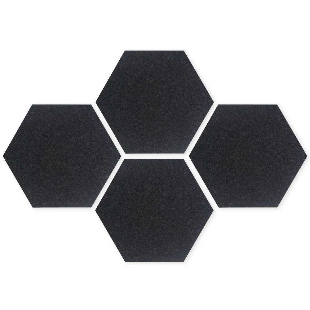 Домашний декор фетровая доска для плитки самоклеящаяся настенная объявлений шестигранная с нажимным штифтом Настенный