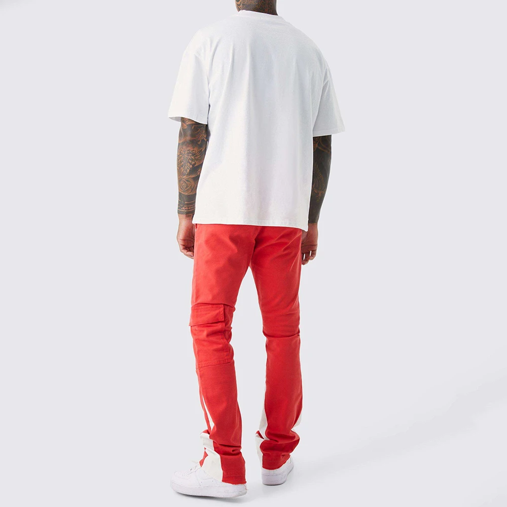 Streetwear Hip Hop Casual Skateboard Pants Wide Leg flare Loose Straight Baggy Skater Cargo Jeans