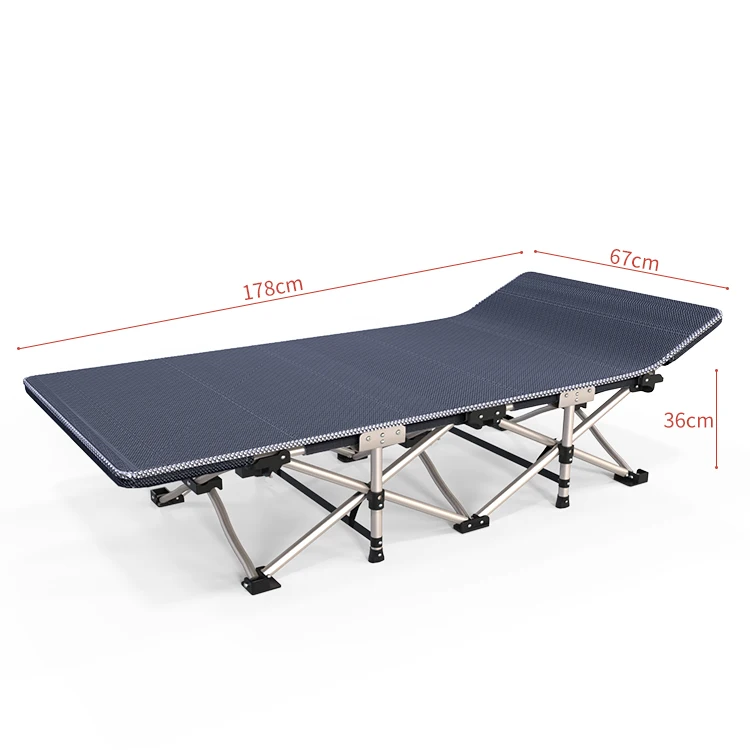 
Single metal bed Fashion Realgroup Modern Folding Bed Army Travel Folding Bed 
