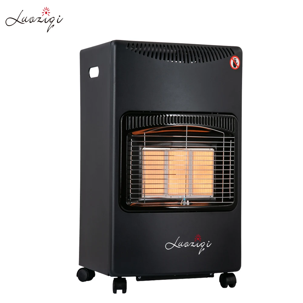 Energy Saving calentador a gas with Flame-Failure Protection Device portable gas heater with caster with CE