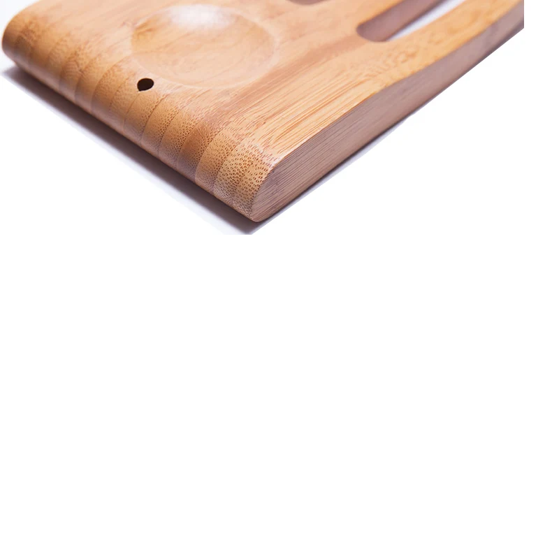 
Factory natural kitchen bamboo serving tools salad scratch with lacquer 