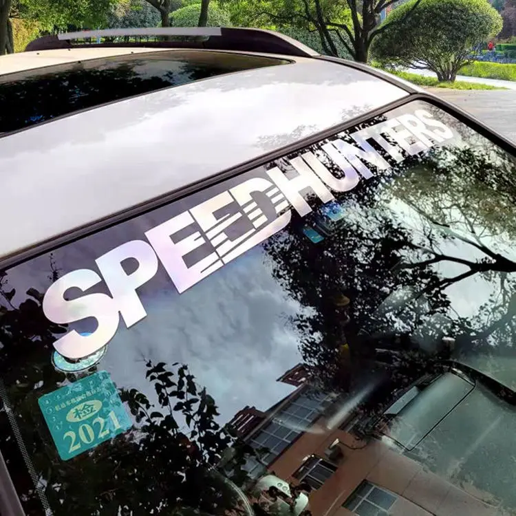 Outdoor UV Resist Customized Waterproof Logo Die Cut Car Window Vehicle Bumper Vinyl Decals for Large Size Banner Sticker