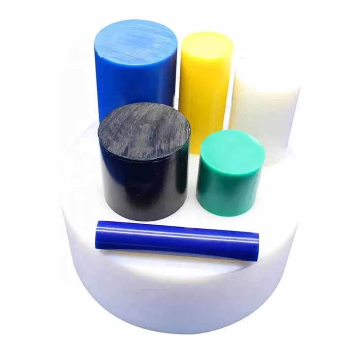 China Supplier Engineering plastic products hdpe material colorful uhmwpe rod