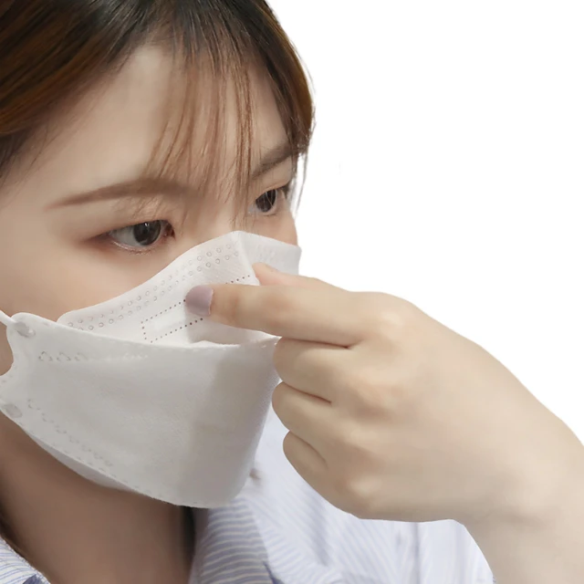 China manufacturer 4ply disposable Korea fashion design fish shape small FFP2 KF94 face mask