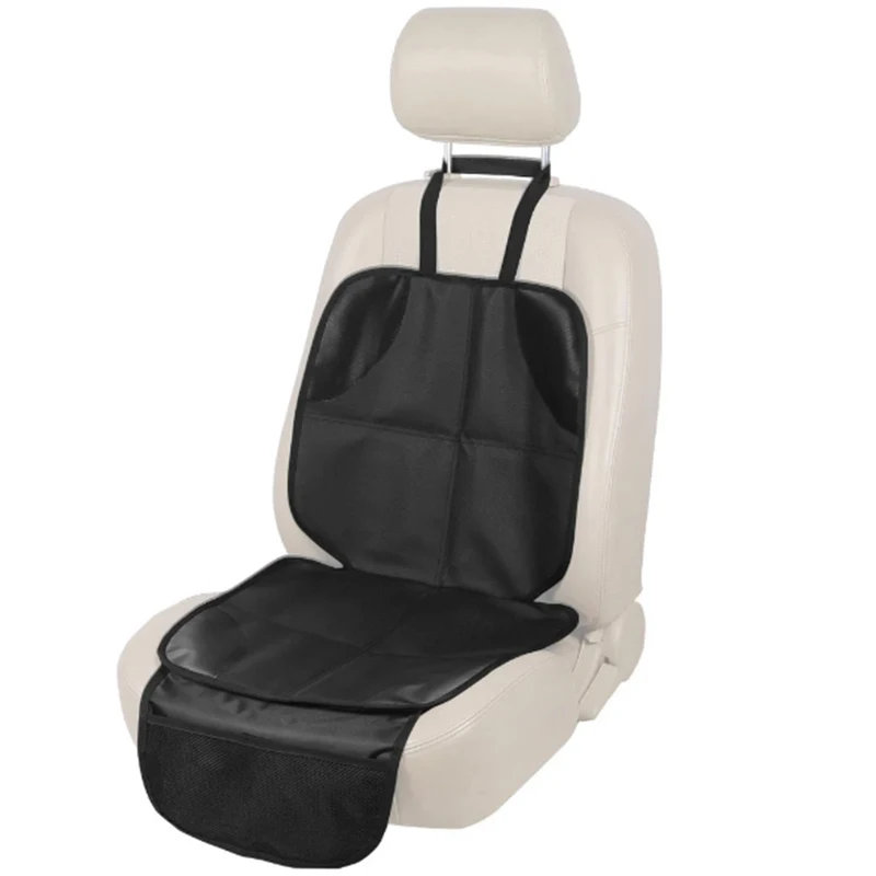 Universal Car Seat Protector Cover For Baby Infant Dual Booster Car Seat Cushion Anti-Slip Automotive Backseat Protective Mat